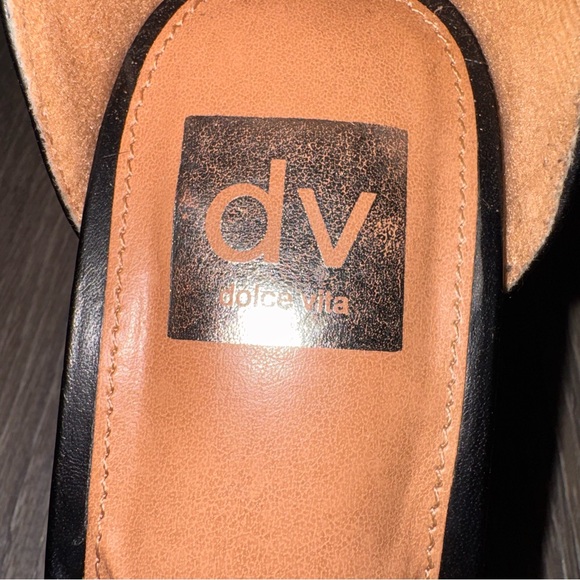 DV by Dolce Vita Black Hassa Braided ankle strap dress Sandals heels 10 - Picture 5 of 13